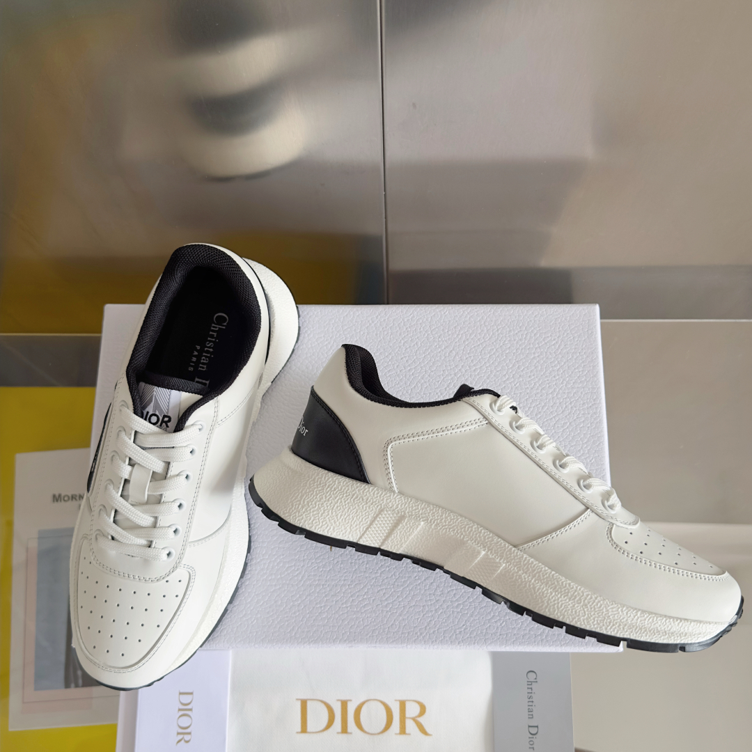 顶级版本：情侣款 男士+10
Dior迪奥 最新Run'n'Dior 系列 情侣款 厚底 休闲 运动鞋
