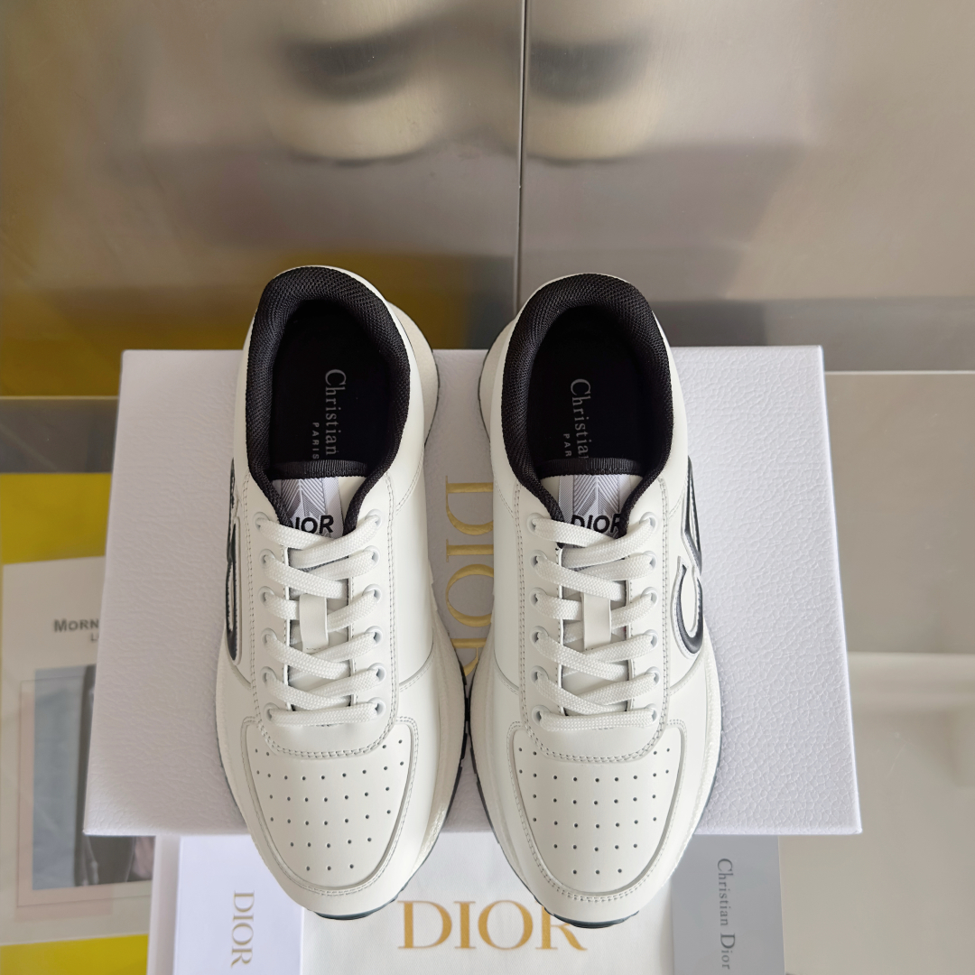 顶级版本：情侣款 男士+10
Dior迪奥 最新Run'n'Dior 系列 情侣款 厚底 休闲 运动鞋
