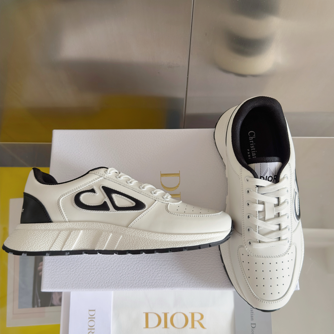 顶级版本：情侣款 男士+10
Dior迪奥 最新Run'n'Dior 系列 情侣款 厚底 休闲 运动鞋
