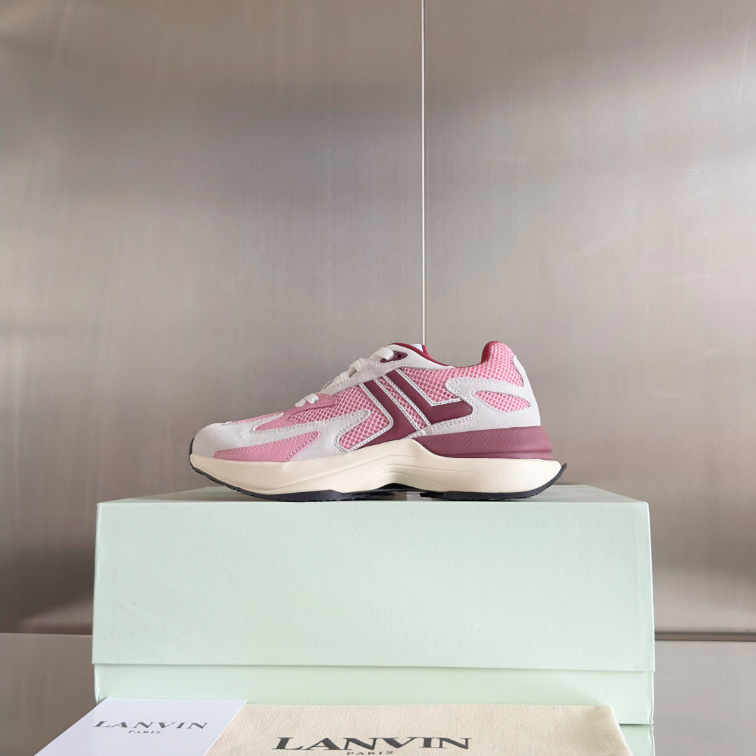 顶级版本:女款
Lanvin浪凡 最新Jla系列 情侣款 网面 厚底 休闲 运动鞋 跑鞋
原版购入开发