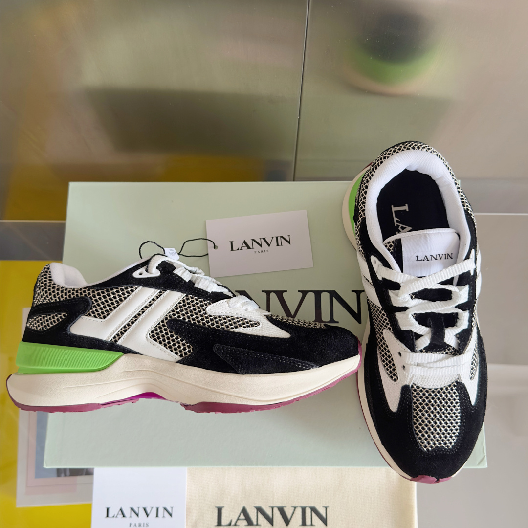 顶级版本:情侣款
Lanvin浪凡 最新Jla系列 情侣款 网面 厚底 休闲 运动鞋 跑鞋
原版购入开发