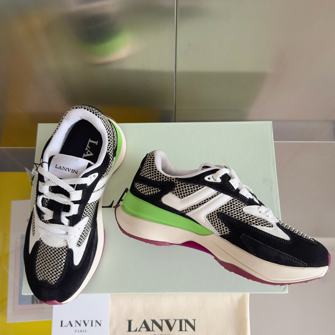 顶级版本:情侣款
Lanvin浪凡 最新Jla系列 情侣款 网面 厚底 休闲 运动鞋 跑鞋
原版购入开发