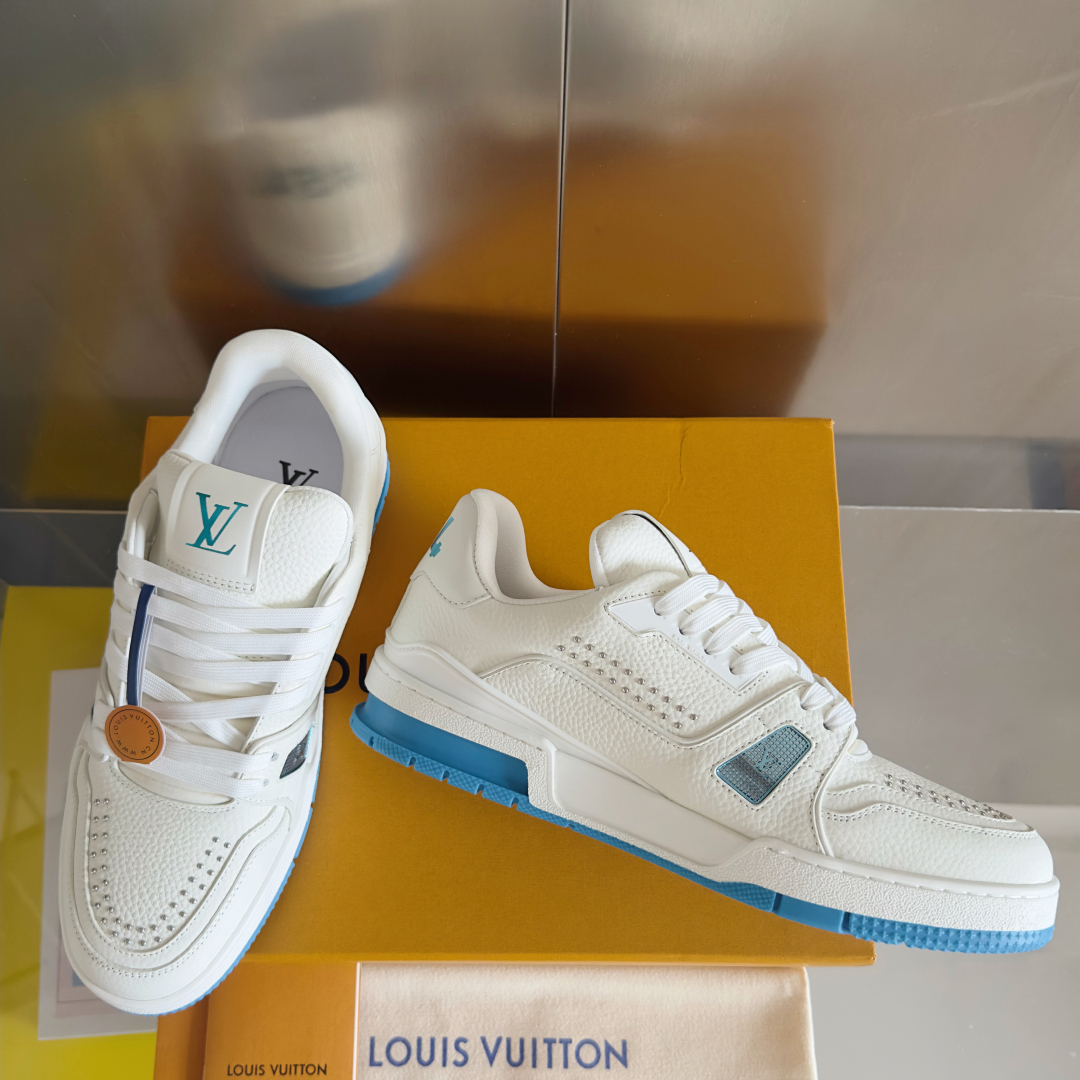 顶级版本：男款
LV Trainer路易威登 驴牌 L家 情侣款 休闲 运动鞋 滑板鞋
原版购入开发 做