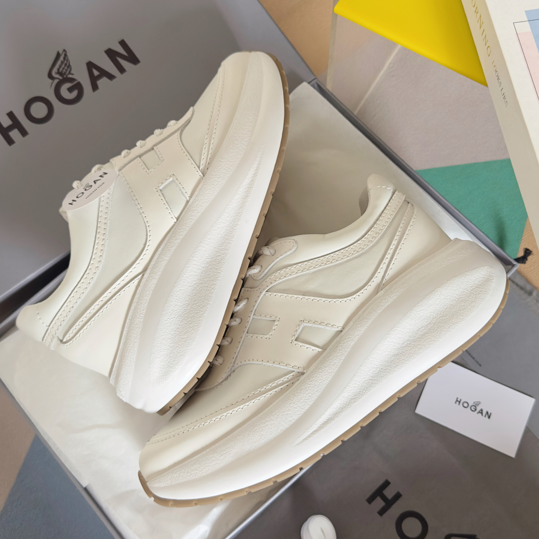 顶级版本：Hogan霍根 最新Chunky系列H696 厚底 小白鞋 休闲 运动鞋原版购入开发 做货 C
