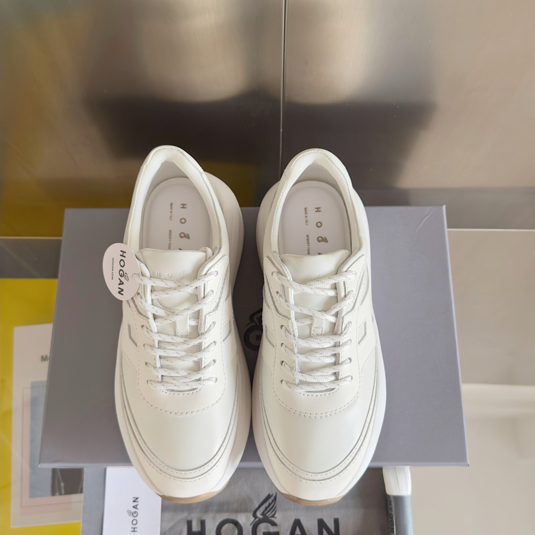 顶级版本：Hogan霍根 最新Chunky系列H696 厚底 小白鞋 休闲 运动鞋原版购入开发 做货 C