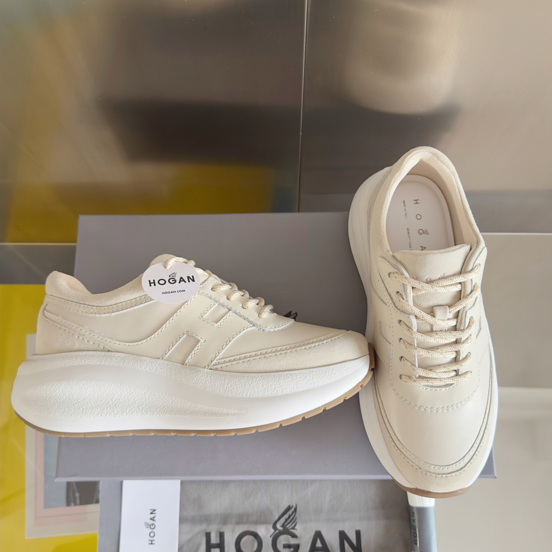 顶级版本：Hogan霍根 最新Chunky系列H696 厚底 小白鞋 休闲 运动鞋原版购入开发 做货 C