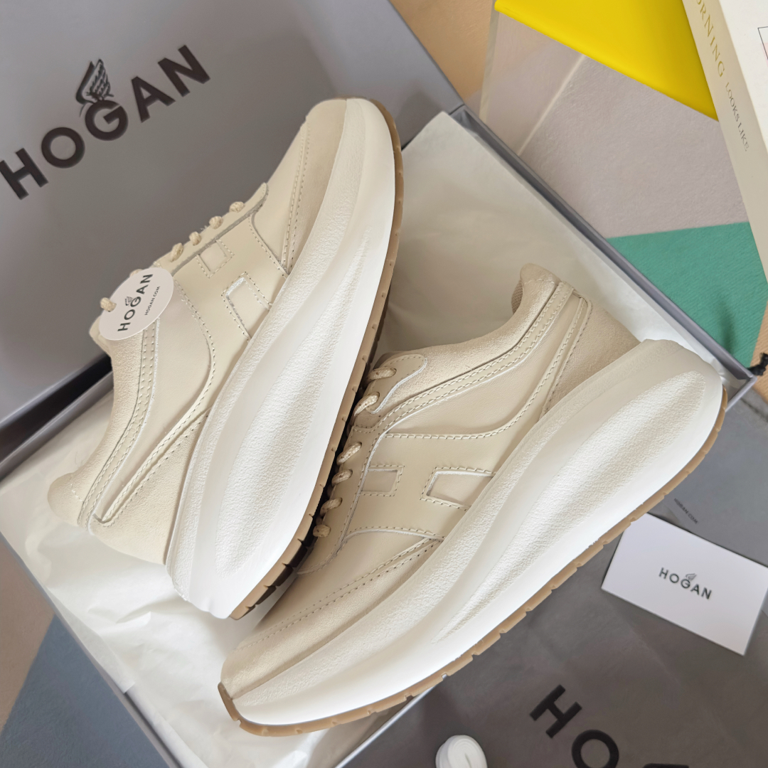 顶级版本：Hogan霍根 最新Chunky系列H696 厚底 小白鞋 休闲 运动鞋原版购入开发 做货 C