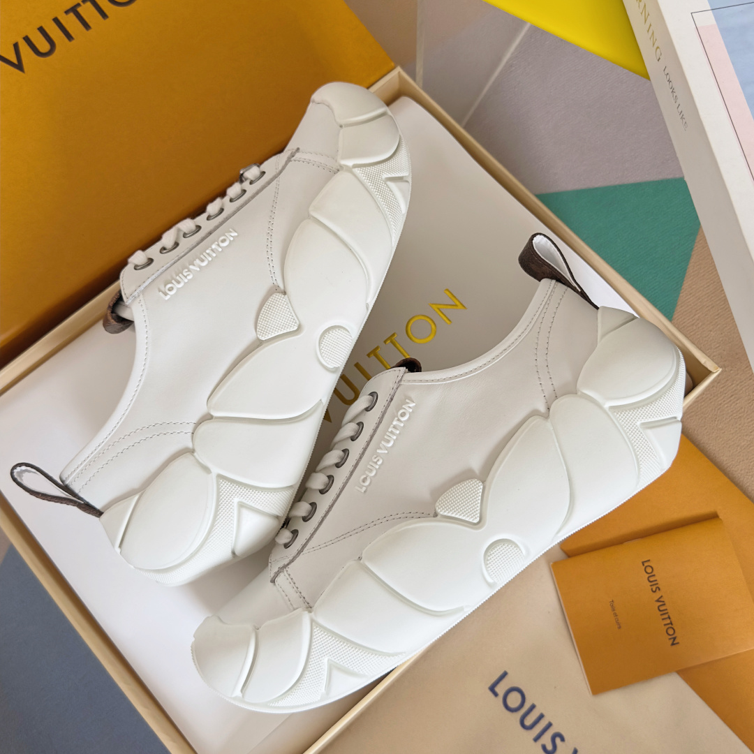 顶级版本:LV 路易威登 最新 Bubble系列 云朵 面包鞋 休闲 厚底 运动鞋 原版购入开发 做货