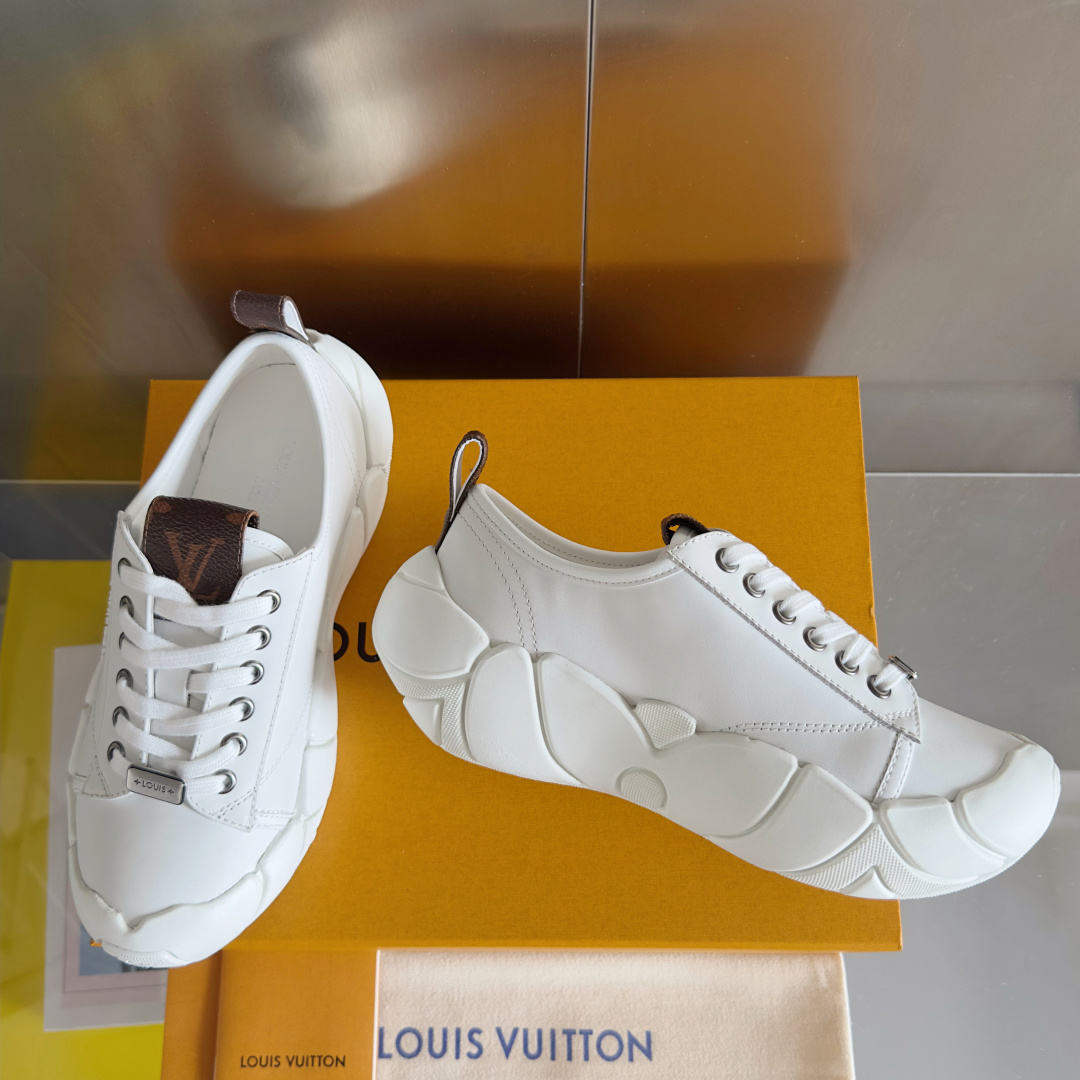 顶级版本:LV 路易威登 最新 Bubble系列 云朵 面包鞋 休闲 厚底 运动鞋 原版购入开发 做货