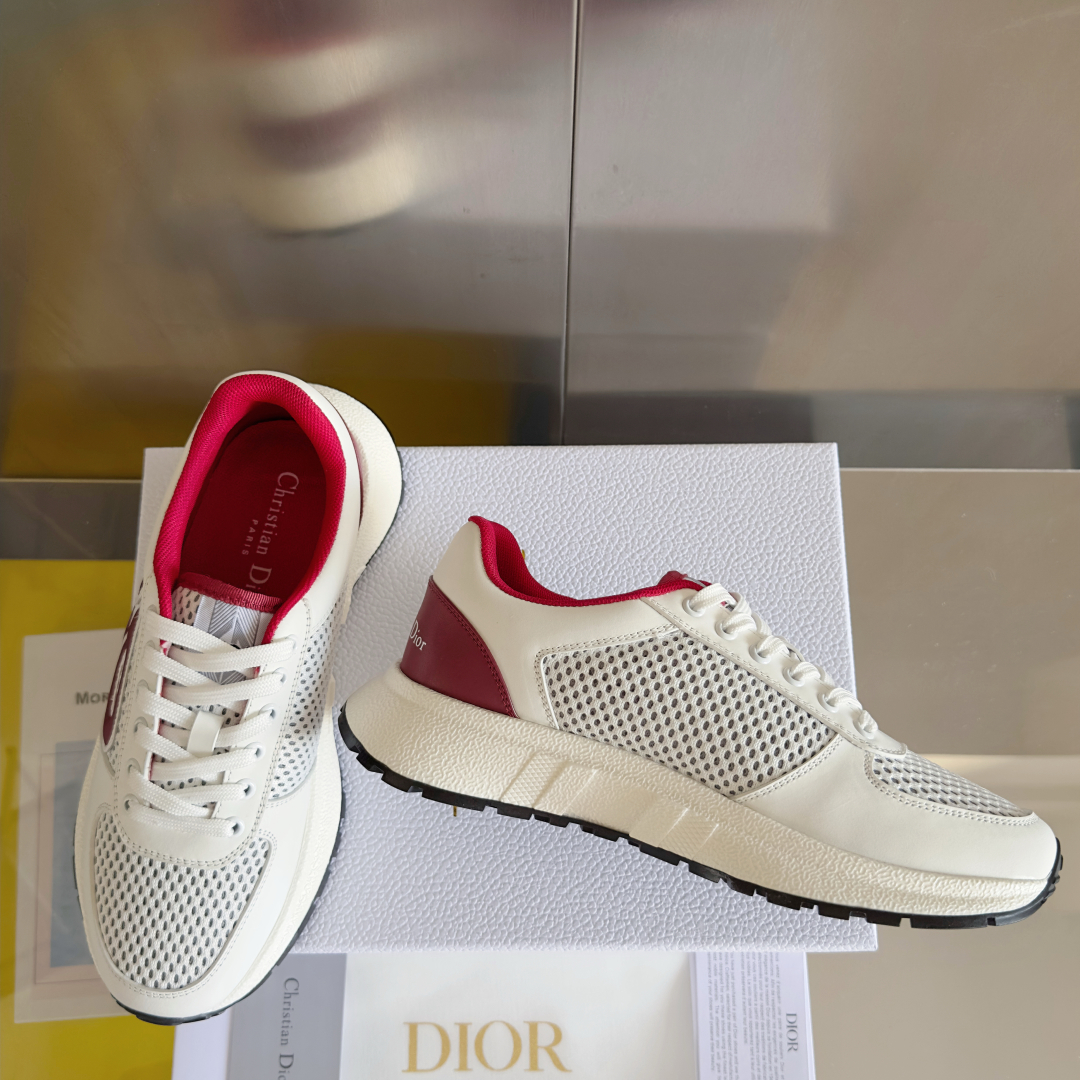 顶级版本 男士+10 Dior迪奥 最新Run'n'Dior 系列 情侣款 厚底 休闲 运动鞋原版购入开