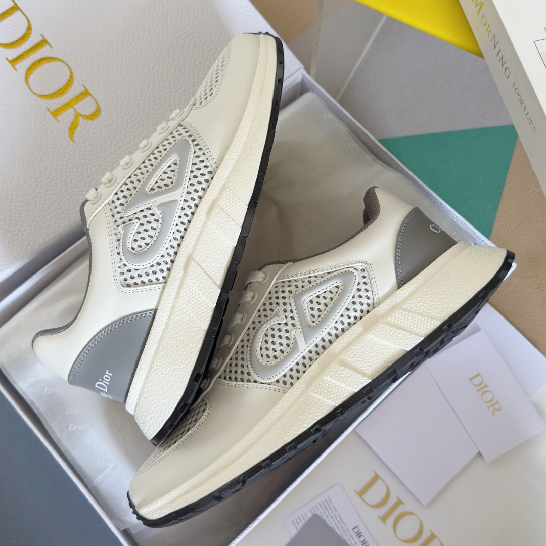 顶级版本 男士+10 Dior迪奥 最新Run'n'Dior 系列 情侣款 厚底 休闲 运动鞋原版购入开