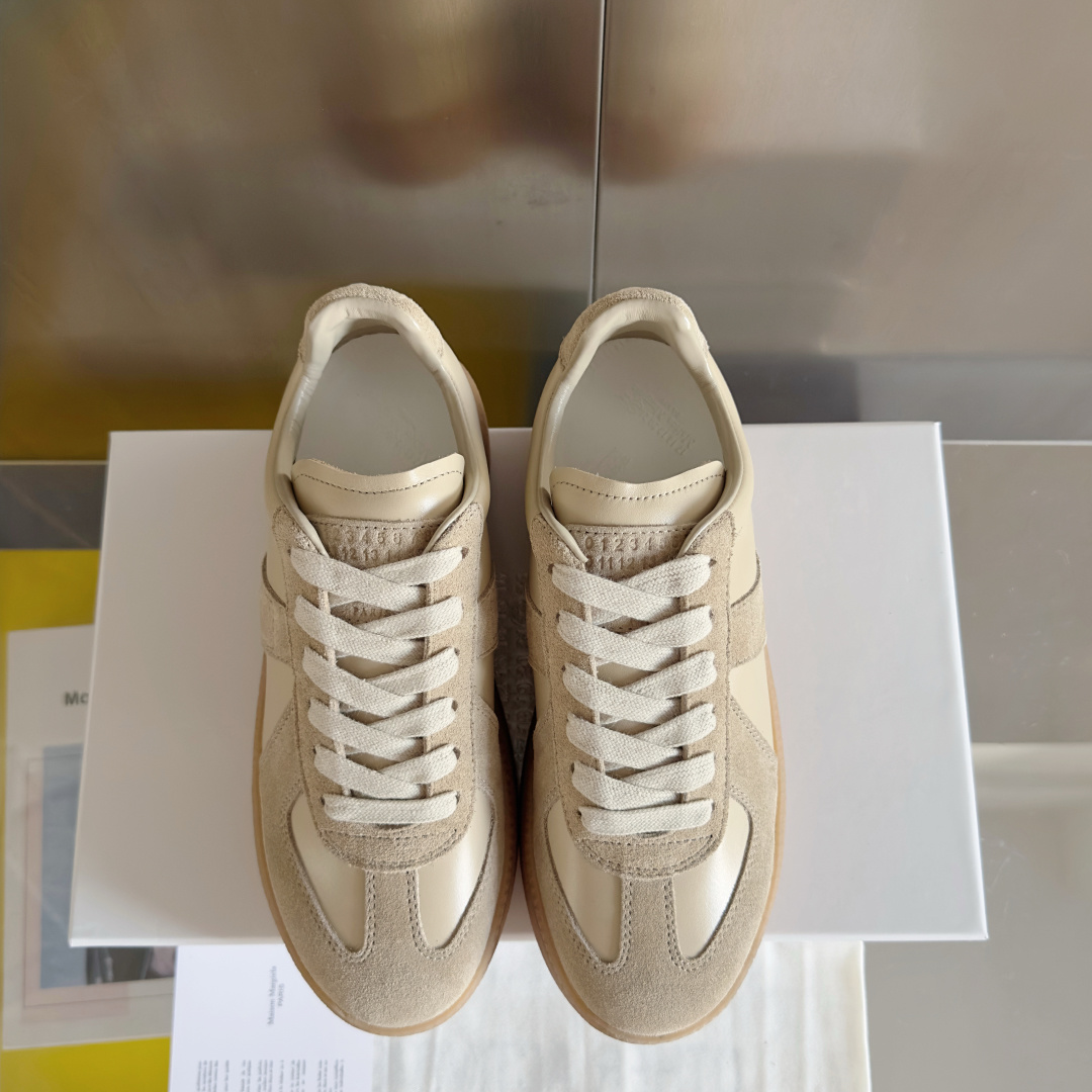 顶级版本:MaisonMargiela MM6 马吉拉 厚底 德训鞋 休闲 运动鞋原版购入开发 做货 鬼