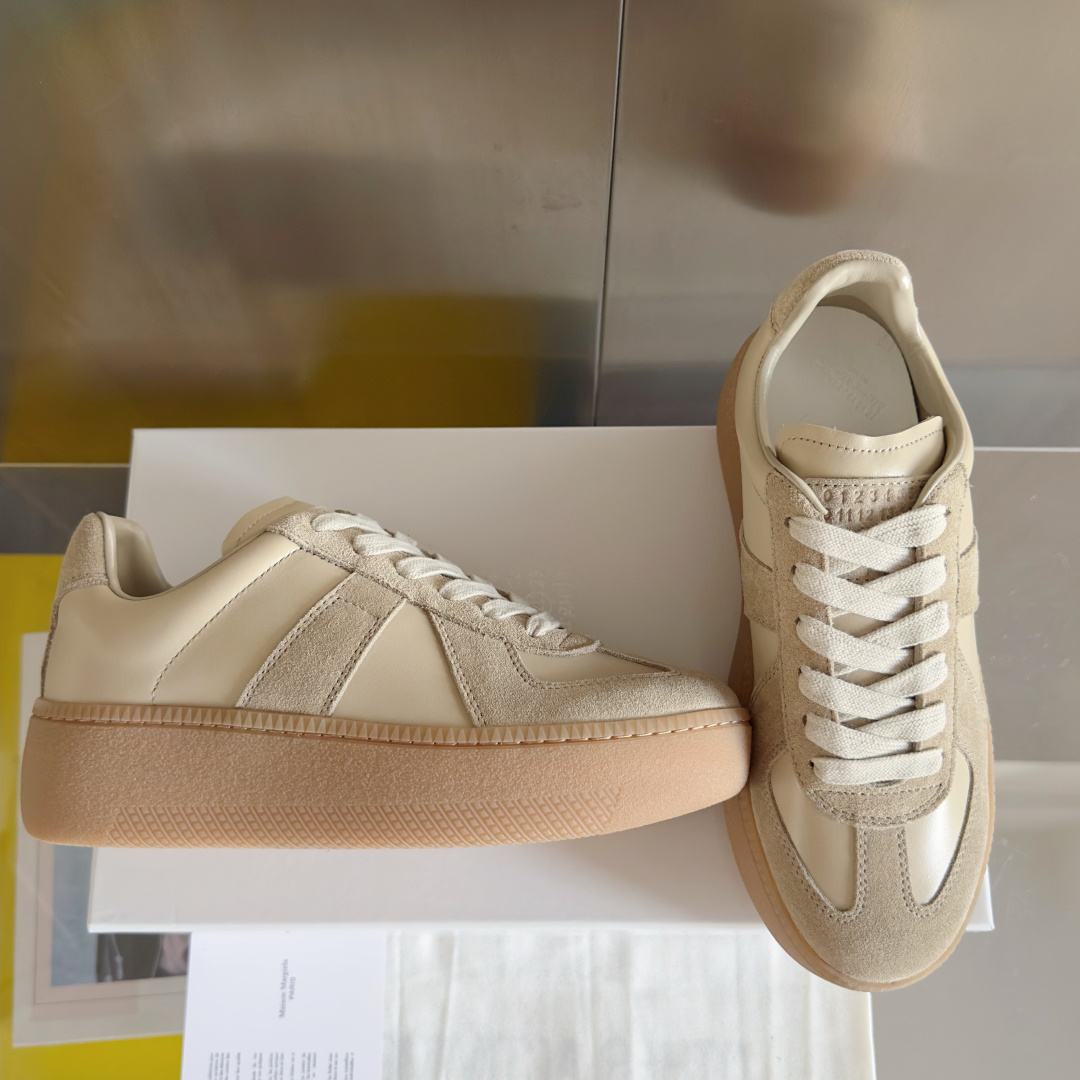 顶级版本:MaisonMargiela MM6 马吉拉 厚底 德训鞋 休闲 运动鞋原版购入开发 做货 鬼