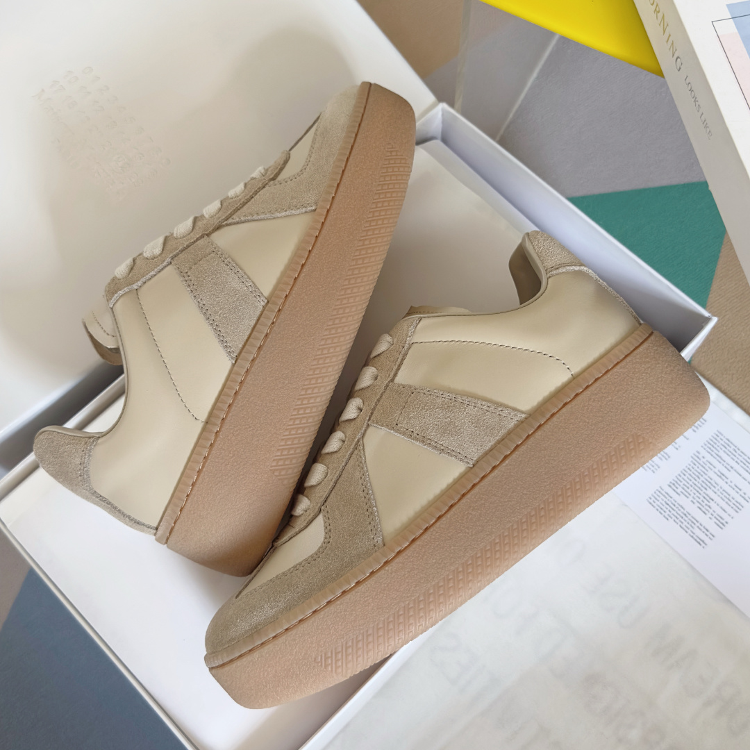 顶级版本:MaisonMargiela MM6 马吉拉 厚底 德训鞋 休闲 运动鞋原版购入开发 做货 鬼