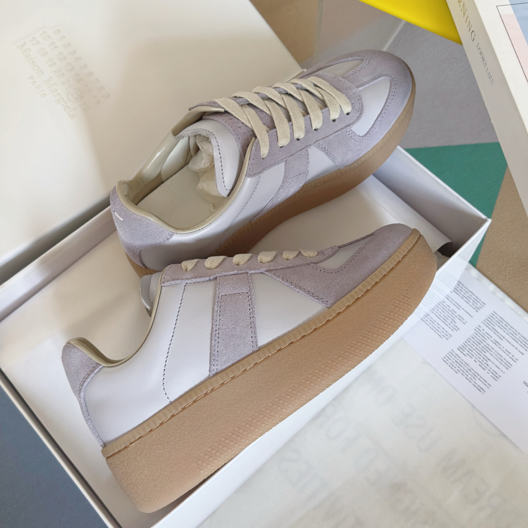 顶级版本:MaisonMargiela MM6 马吉拉 厚底 德训鞋 休闲 运动鞋原版购入开发 做货 鬼