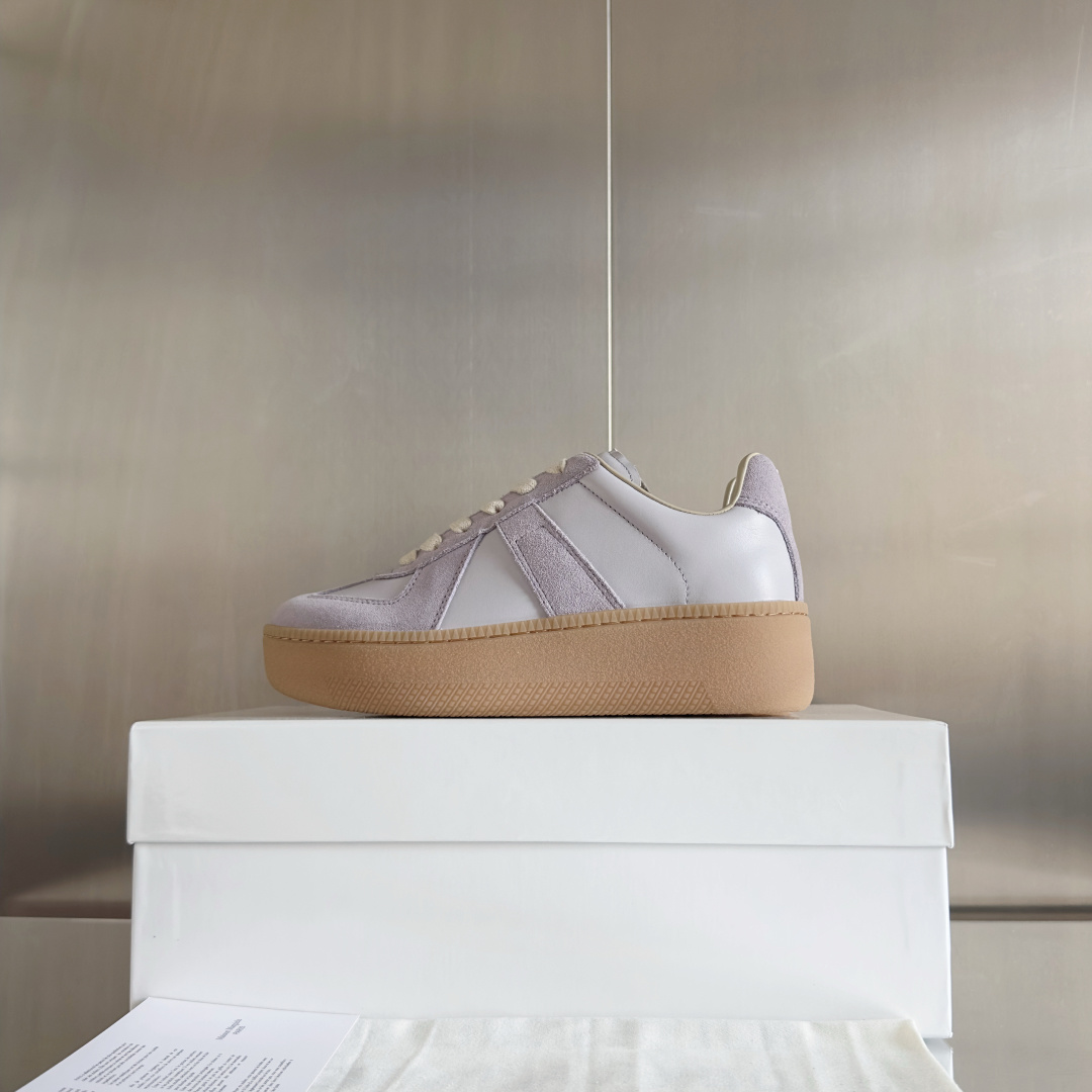 顶级版本:MaisonMargiela MM6 马吉拉 厚底 德训鞋 休闲 运动鞋原版购入开发 做货 鬼