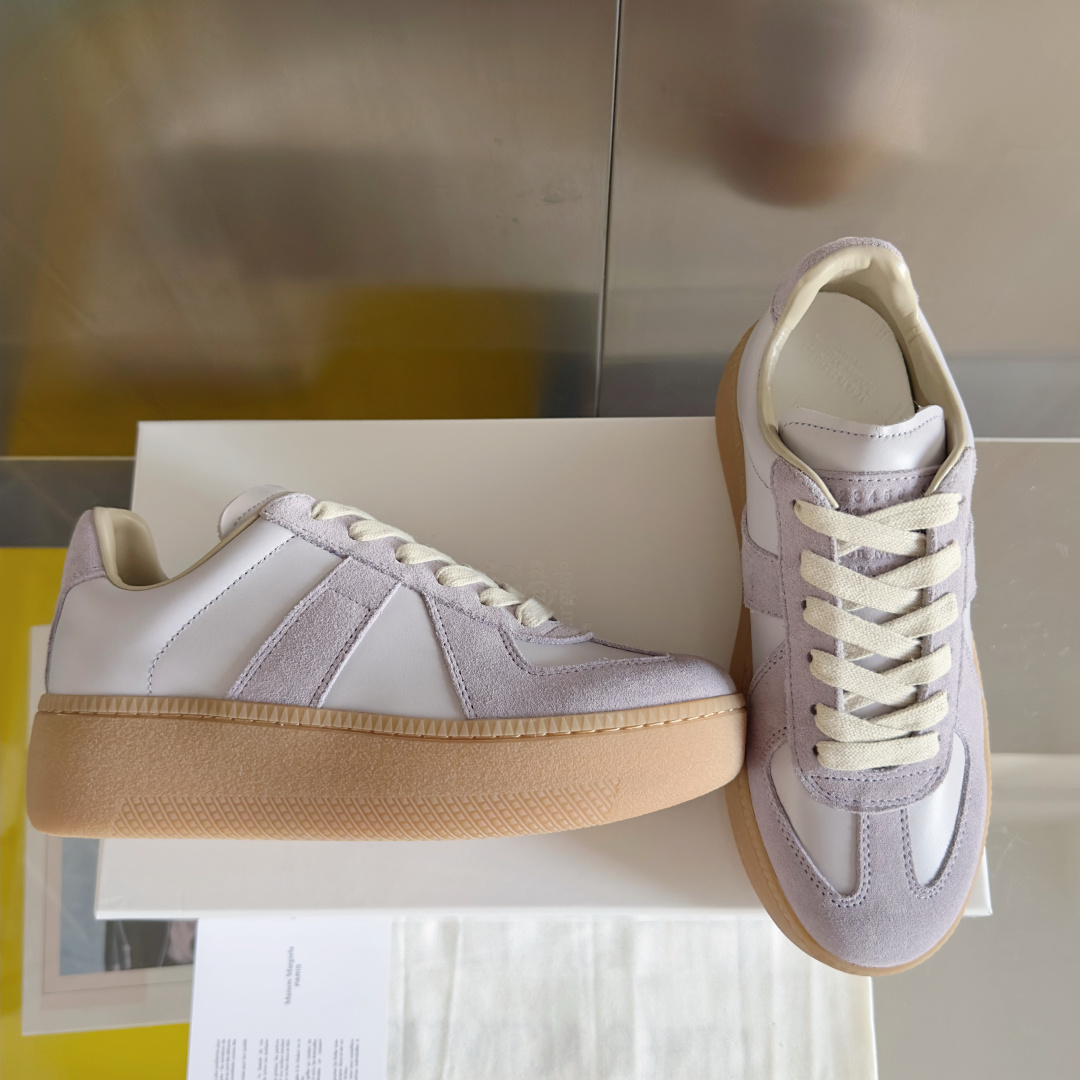 顶级版本:MaisonMargiela MM6 马吉拉 厚底 德训鞋 休闲 运动鞋原版购入开发 做货 鬼