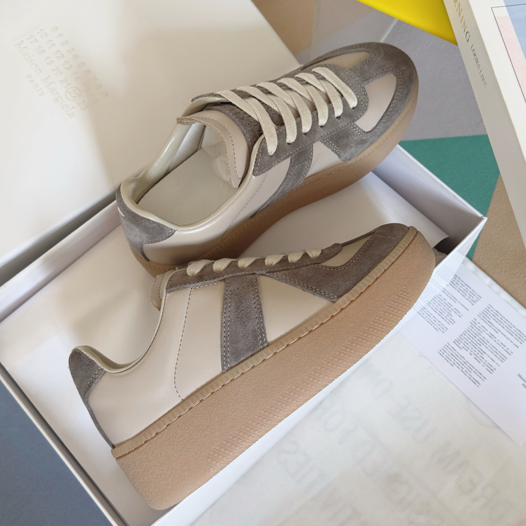 顶级版本:MaisonMargiela MM6 马吉拉 厚底 德训鞋 休闲 运动鞋原版购入开发 做货 鬼