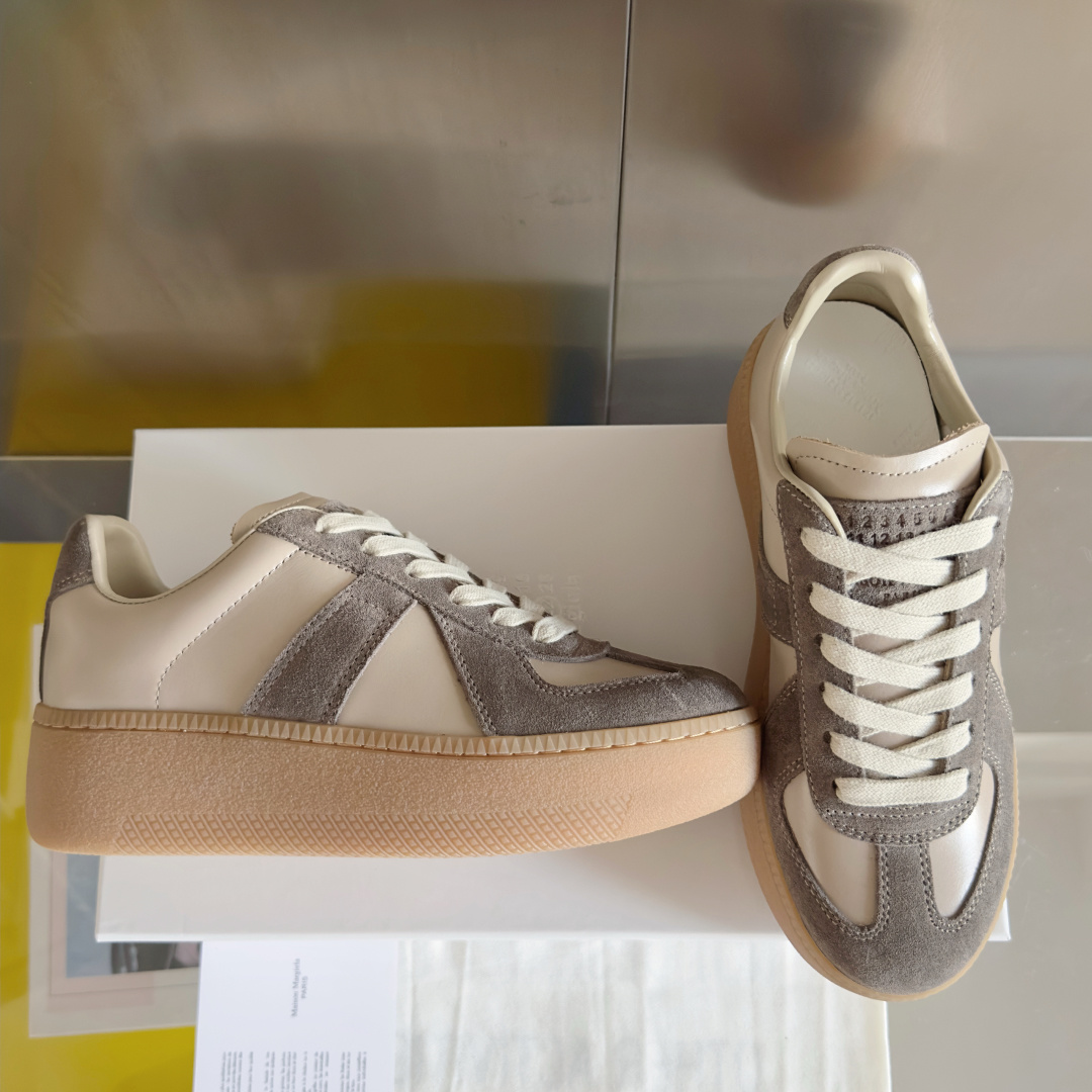 顶级版本:MaisonMargiela MM6 马吉拉 厚底 德训鞋 休闲 运动鞋原版购入开发 做货 鬼