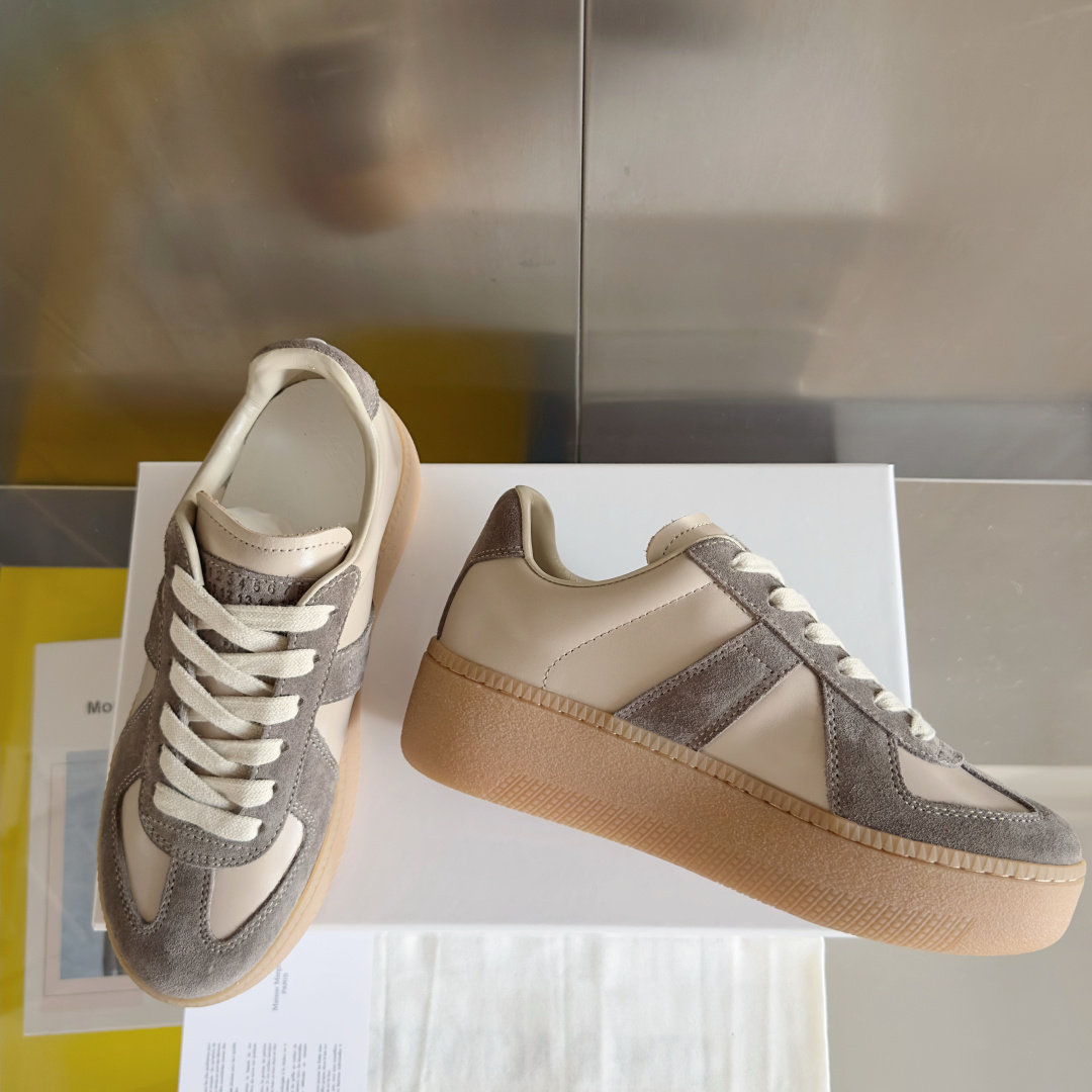 顶级版本:MaisonMargiela MM6 马吉拉 厚底 德训鞋 休闲 运动鞋原版购入开发 做货 鬼