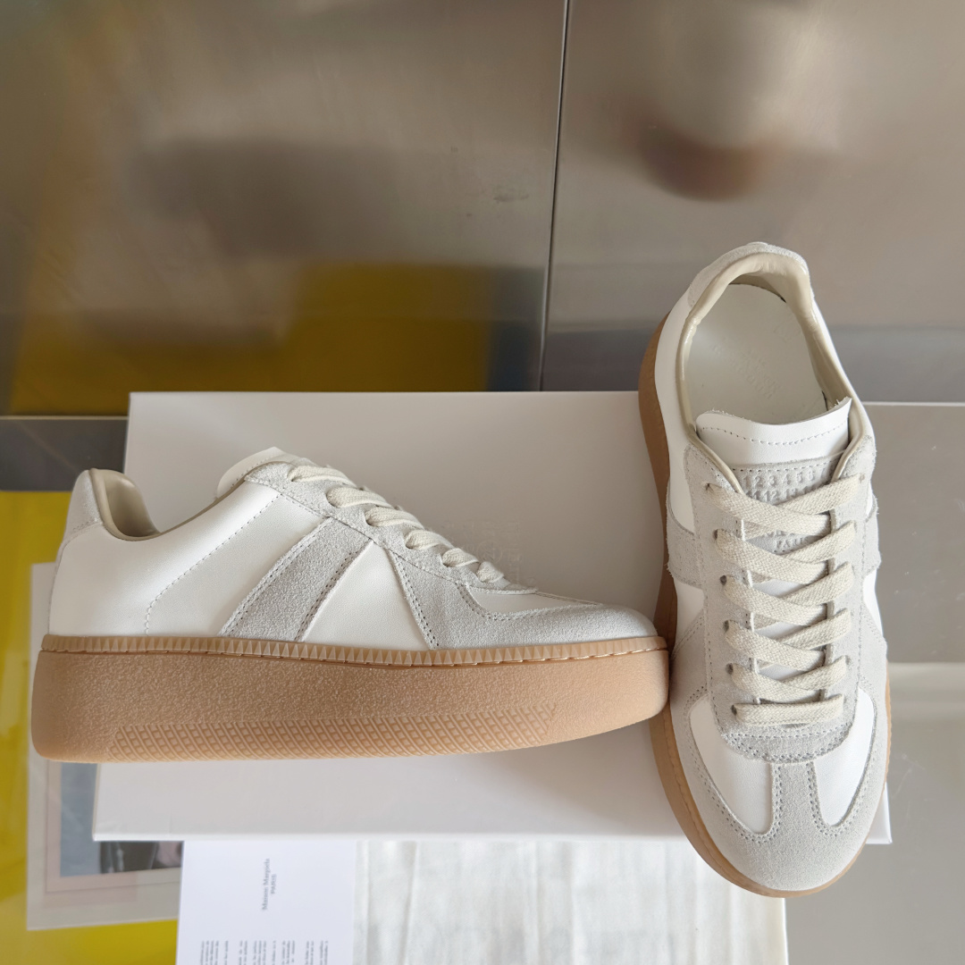 顶级版本:MaisonMargiela MM6 马吉拉 厚底 德训鞋 休闲 运动鞋原版购入开发 做货 鬼