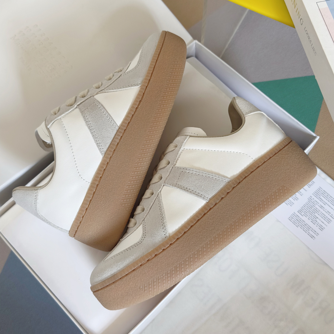 顶级版本:MaisonMargiela MM6 马吉拉 厚底 德训鞋 休闲 运动鞋原版购入开发 做货 鬼