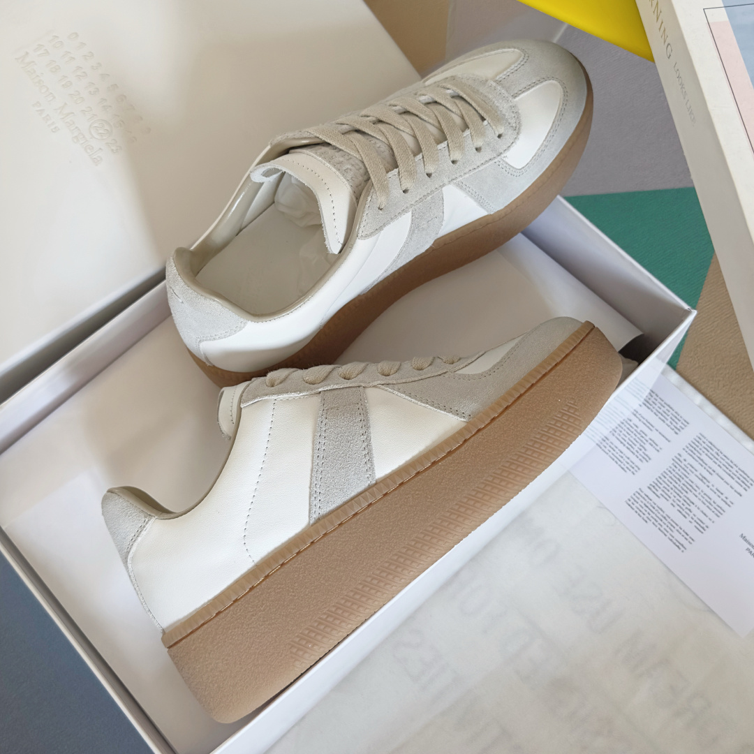 顶级版本:MaisonMargiela MM6 马吉拉 厚底 德训鞋 休闲 运动鞋原版购入开发 做货 鬼