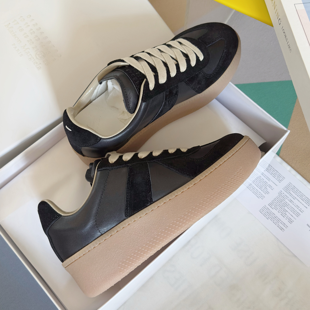 顶级版本:MaisonMargiela MM6 马吉拉 厚底 德训鞋 休闲 运动鞋原版购入开发 做货 鬼