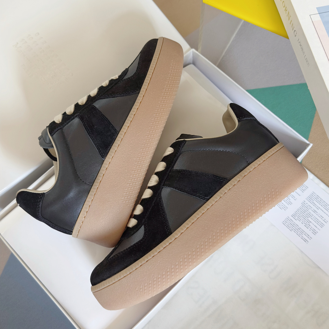 顶级版本:MaisonMargiela MM6 马吉拉 厚底 德训鞋 休闲 运动鞋原版购入开发 做货 鬼