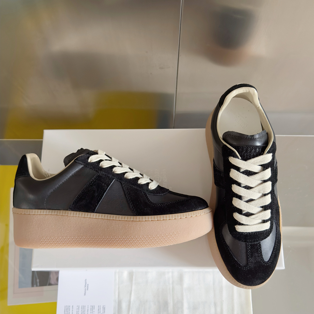 顶级版本:MaisonMargiela MM6 马吉拉 厚底 德训鞋 休闲 运动鞋原版购入开发 做货 鬼