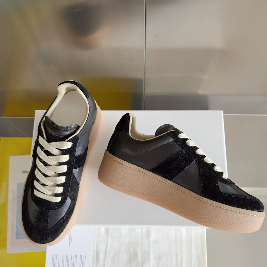 顶级版本:MaisonMargiela MM6 马吉拉 厚底 德训鞋 休闲 运动鞋原版购入开发 做货 鬼