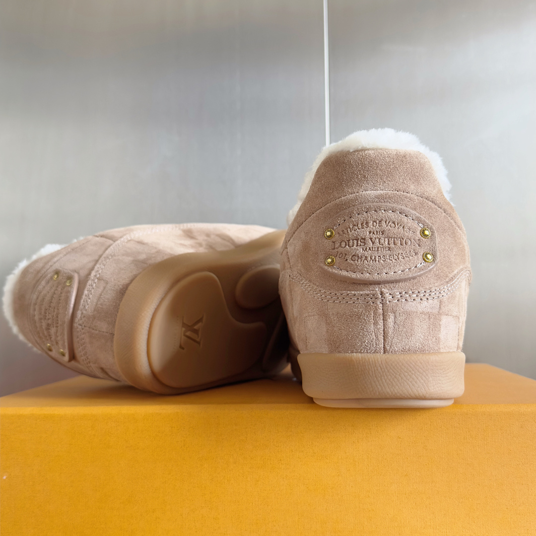 Louis Vuitton x Nigo Yeti Sneakers: Premium Leather, Wool Lining, 5CM Sole 10 cmp i1764252235379 6904 0 8