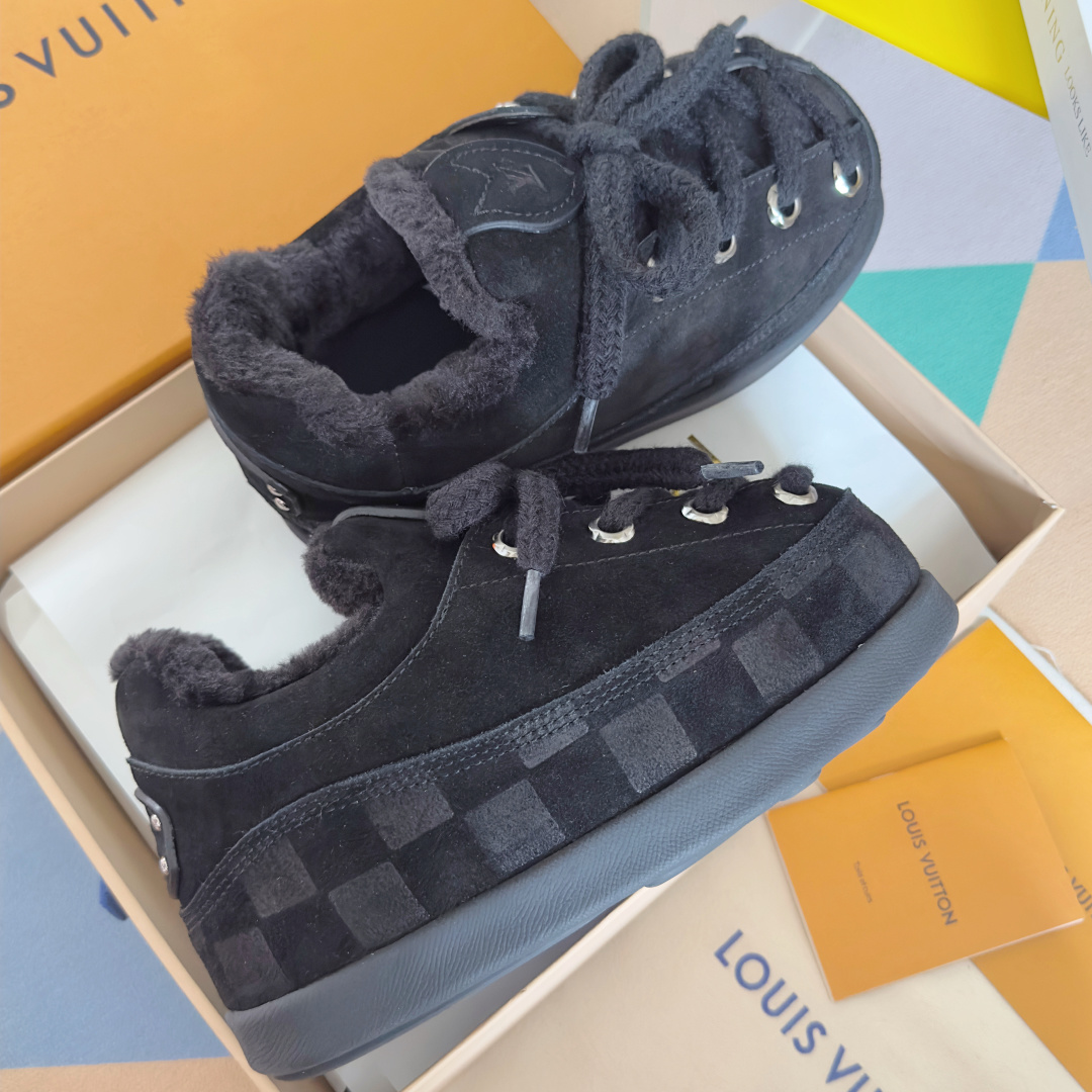 Louis Vuitton x Nigo Yeti Sneakers: Premium Leather, Wool Lining, & Thick Sole 5 cmp i1764252294058 1373 0 3