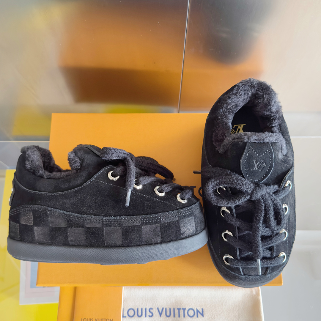 Louis Vuitton x Nigo Yeti Sneakers: Premium Leather, Wool Lining, & Thick Sole 3 cmp i1764252294101 2637 0 1
