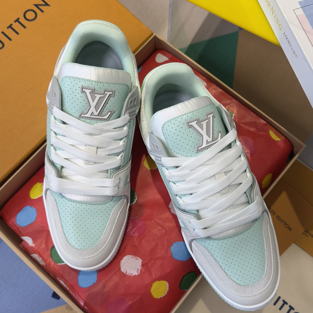 Louis Vuitton LV路易威登 驴牌 L家 Trainer系列 休闲 运动鞋 滑板鞋 篮球鞋