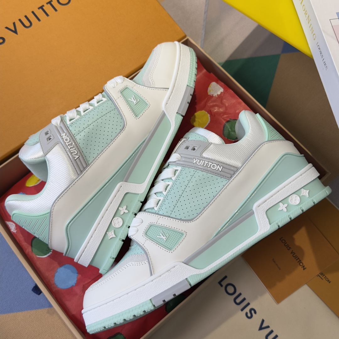 Louis Vuitton LV路易威登 驴牌 L家 Trainer系列 休闲 运动鞋 滑板鞋 篮球鞋