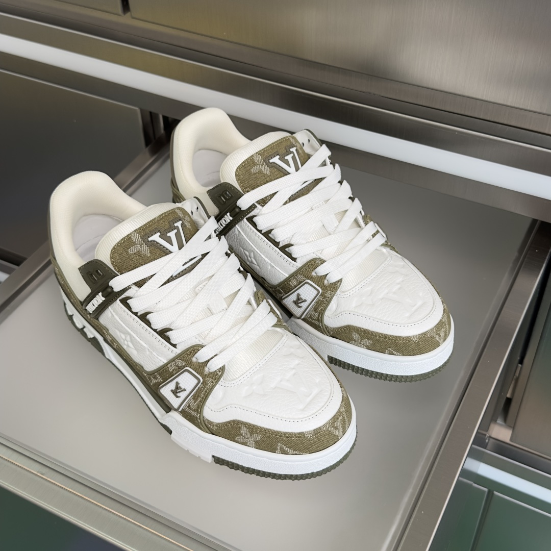 Louis Vuitton LV路易威登 驴牌 L家 Trainer系列 休闲 运动鞋 滑板鞋 篮球鞋
