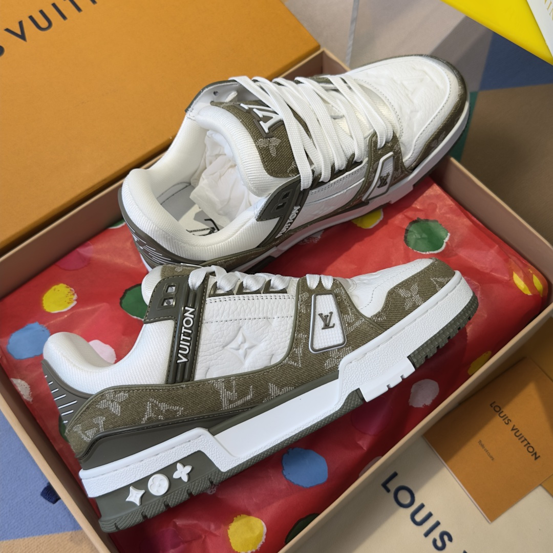 Louis Vuitton LV路易威登 驴牌 L家 Trainer系列 休闲 运动鞋 滑板鞋 篮球鞋
