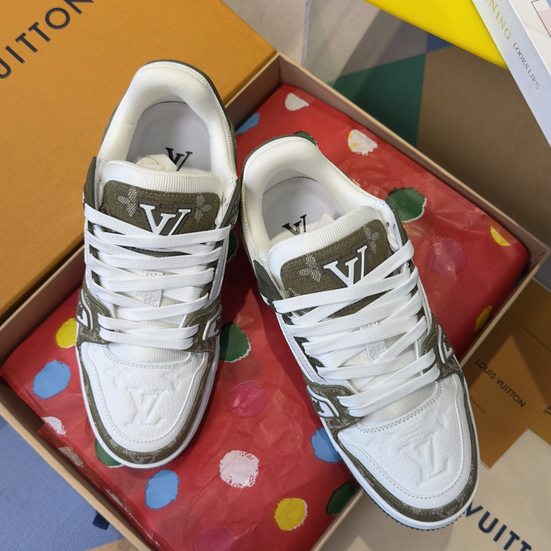 Louis Vuitton LV路易威登 驴牌 L家 Trainer系列 休闲 运动鞋 滑板鞋 篮球鞋