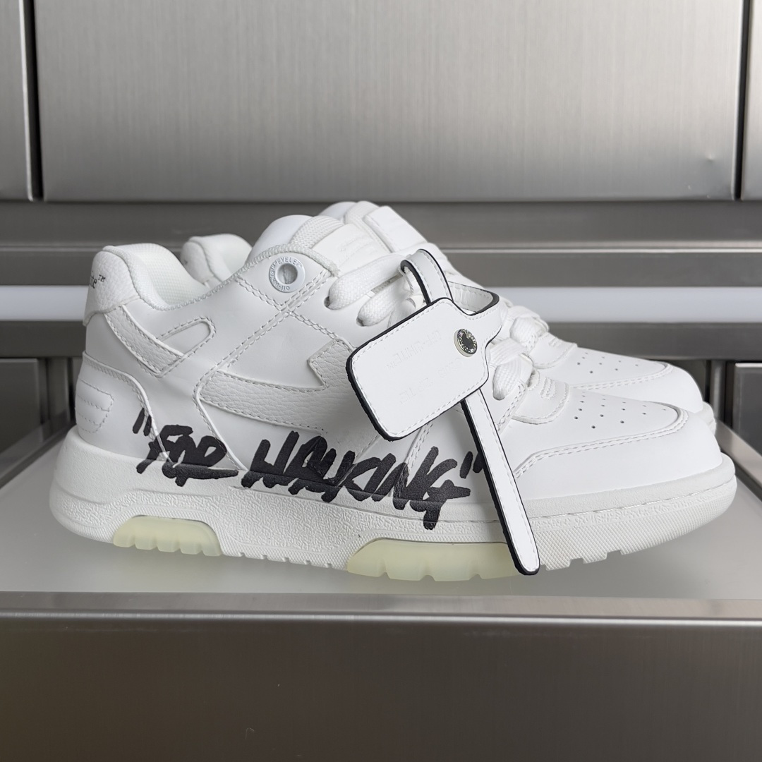 Off-White Off-White™最新Out Of Office系列 厚底 箭头 休闲 运动鞋 滑板鞋