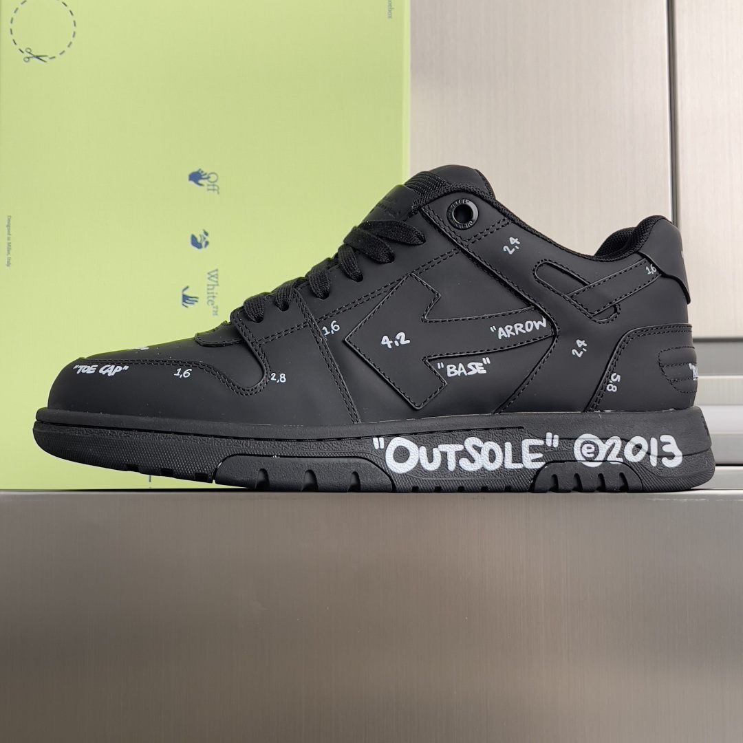 Off-White Off-White™最新Out Of Office系列 厚底 箭头 休闲 运动鞋 滑板鞋