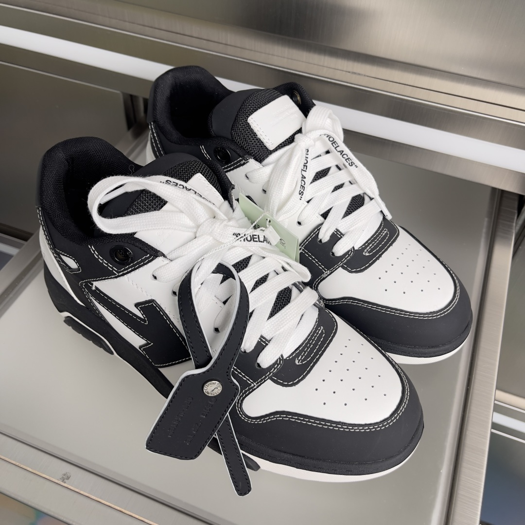Off-White Off-White™最新Out Of Office系列 厚底 箭头 休闲 运动鞋 滑板鞋
