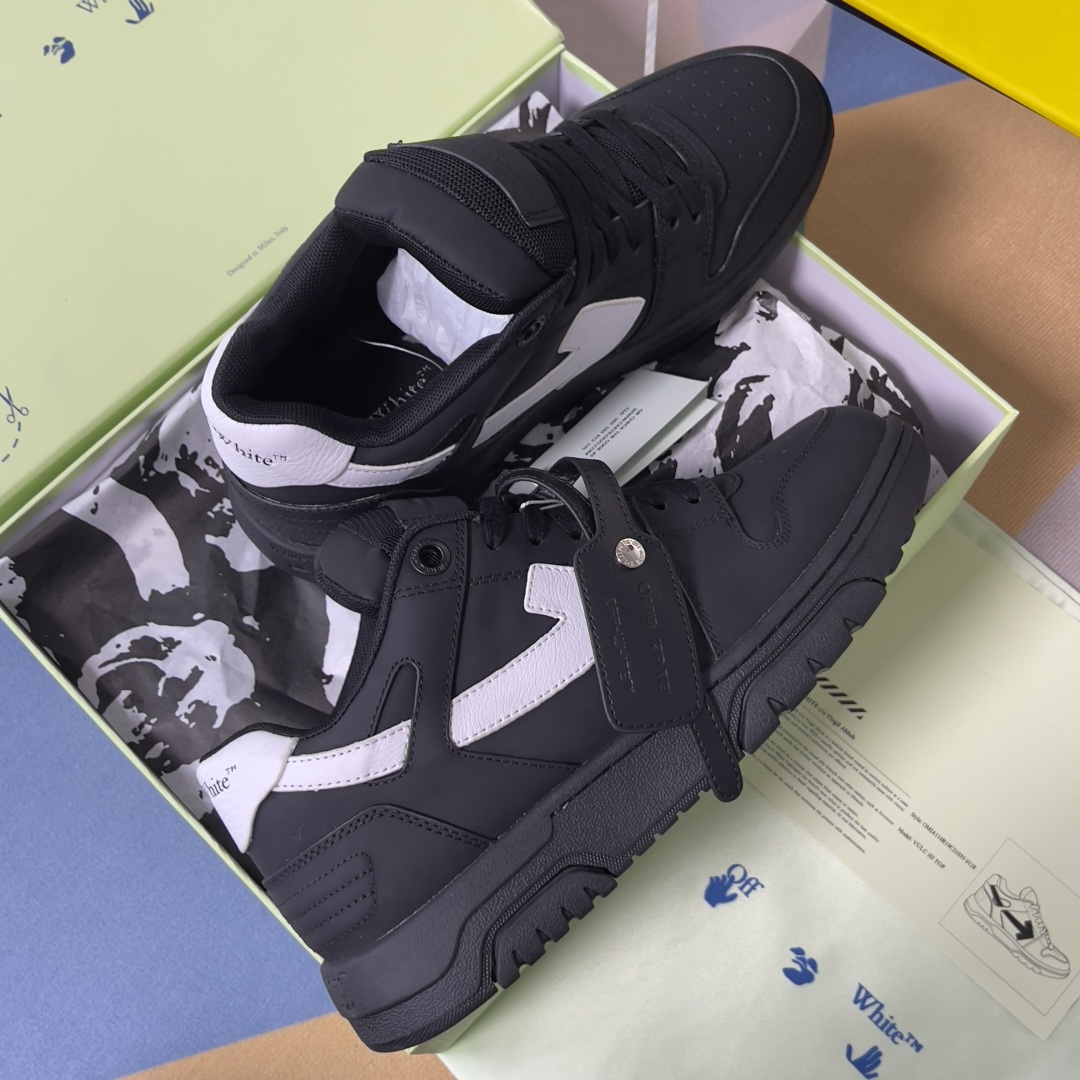 Off-White Off-White™最新Out Of Office系列 厚底 箭头 休闲 运动鞋 滑板鞋