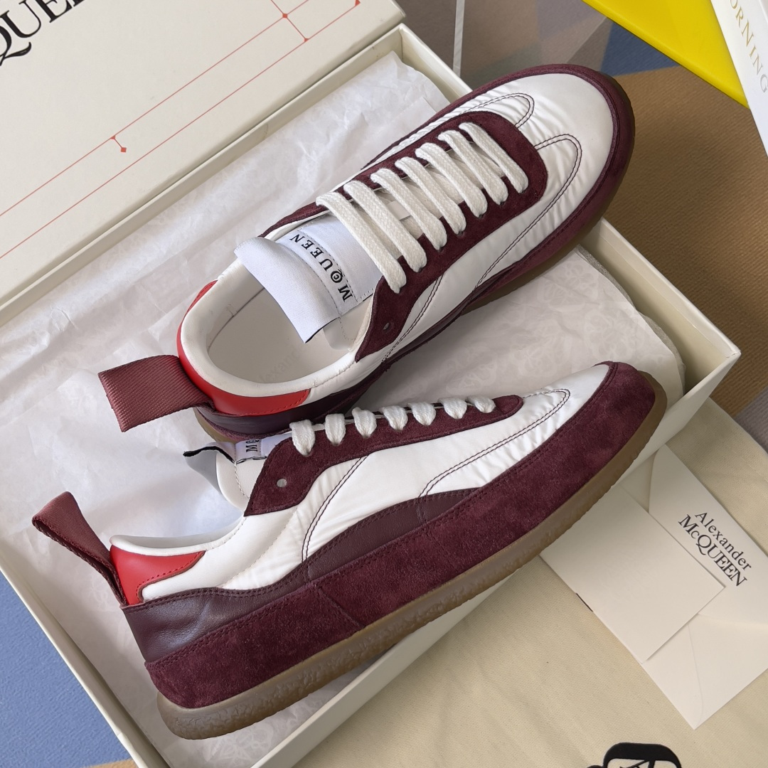Alexander McQueen ALEXANDER MCQUEEN/亚历山大·麦昆 EC1系列 休闲 运动鞋 德训鞋 小白鞋