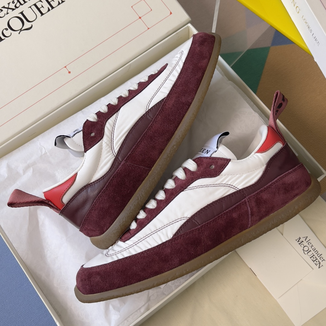 Alexander McQueen ALEXANDER MCQUEEN/亚历山大·麦昆 EC1系列 休闲 运动鞋 德训鞋 小白鞋