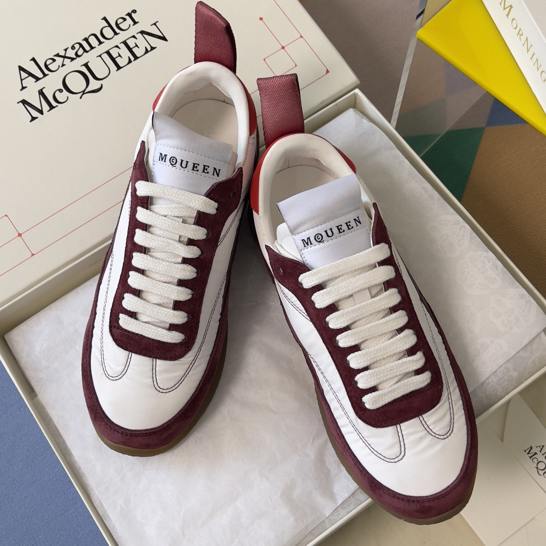 Alexander McQueen ALEXANDER MCQUEEN/亚历山大·麦昆 EC1系列 休闲 运动鞋 德训鞋 小白鞋