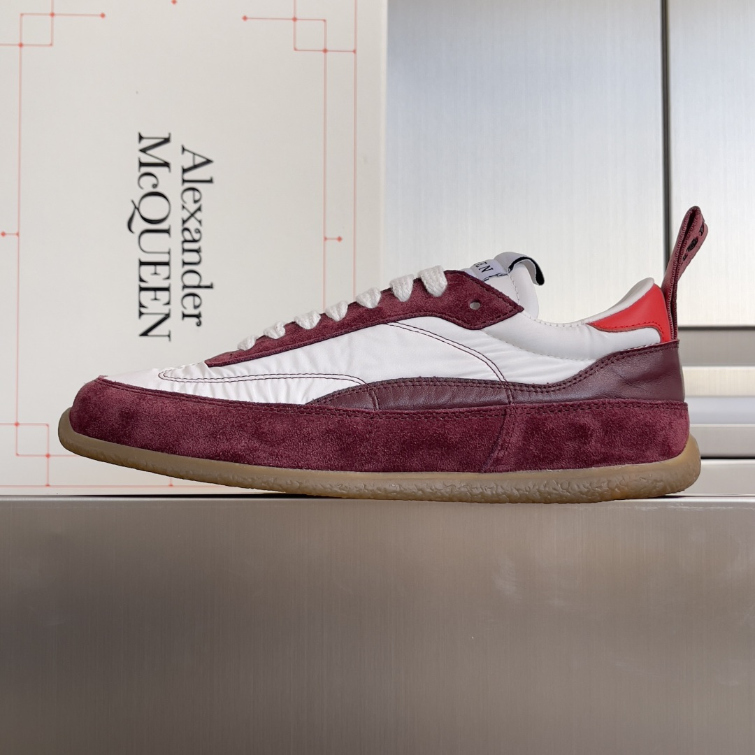 Alexander McQueen ALEXANDER MCQUEEN/亚历山大·麦昆 EC1系列 休闲 运动鞋 德训鞋 小白鞋