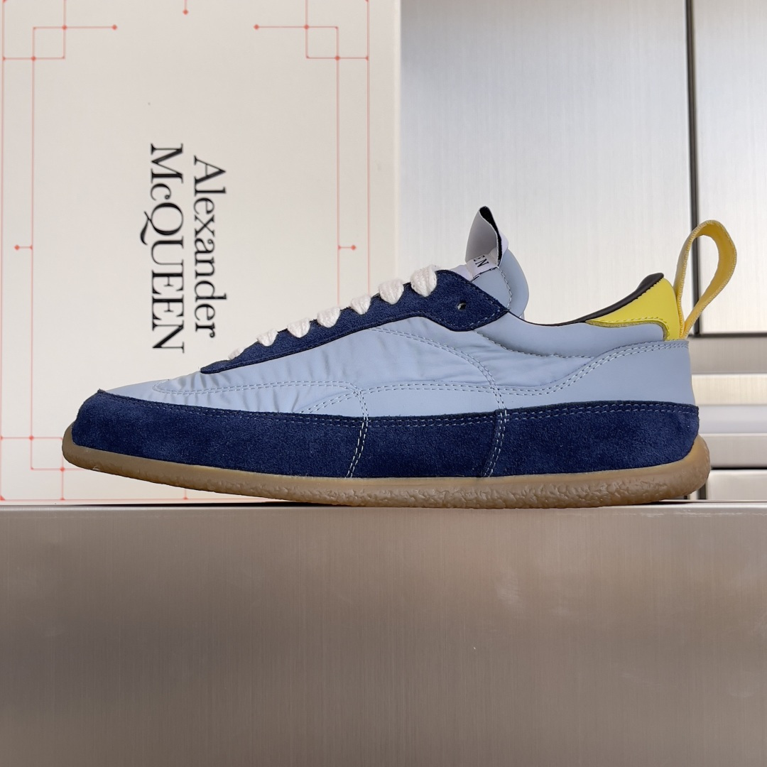Alexander McQueen ALEXANDER MCQUEEN/亚历山大·麦昆 EC1系列 休闲 运动鞋 德训鞋 小白鞋