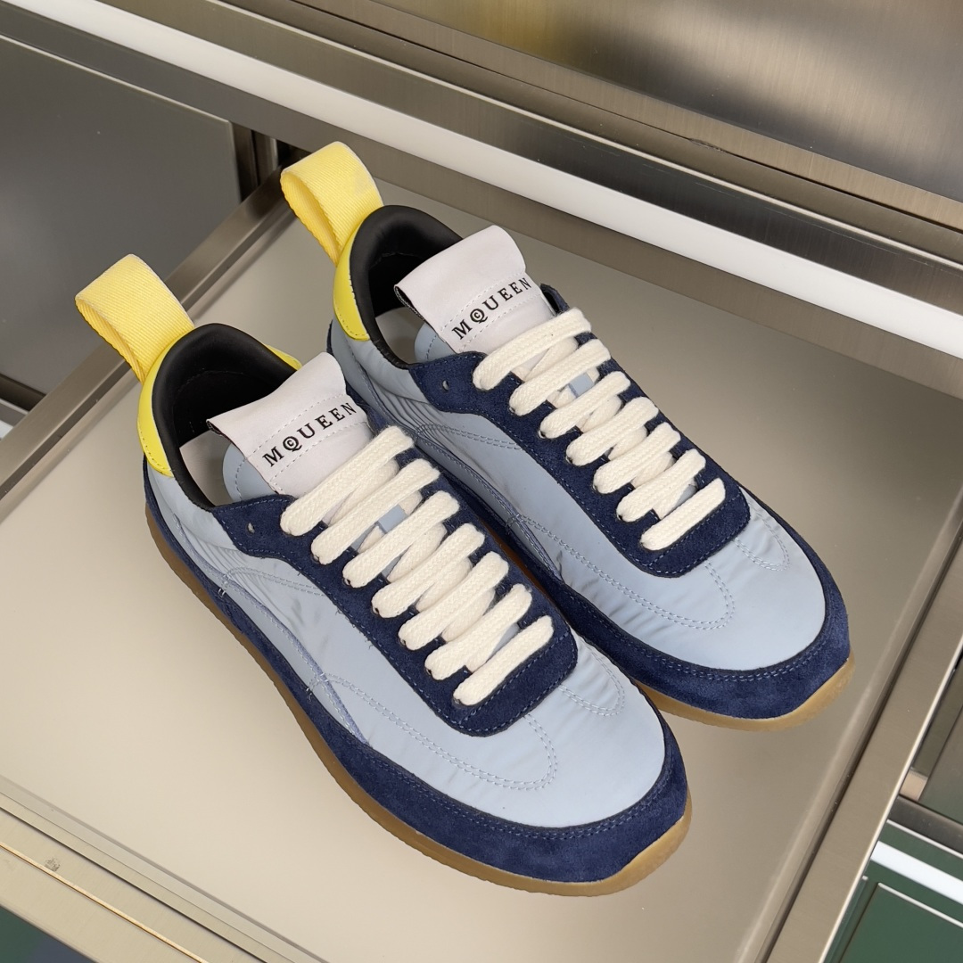 Alexander McQueen ALEXANDER MCQUEEN/亚历山大·麦昆 EC1系列 休闲 运动鞋 德训鞋 小白鞋