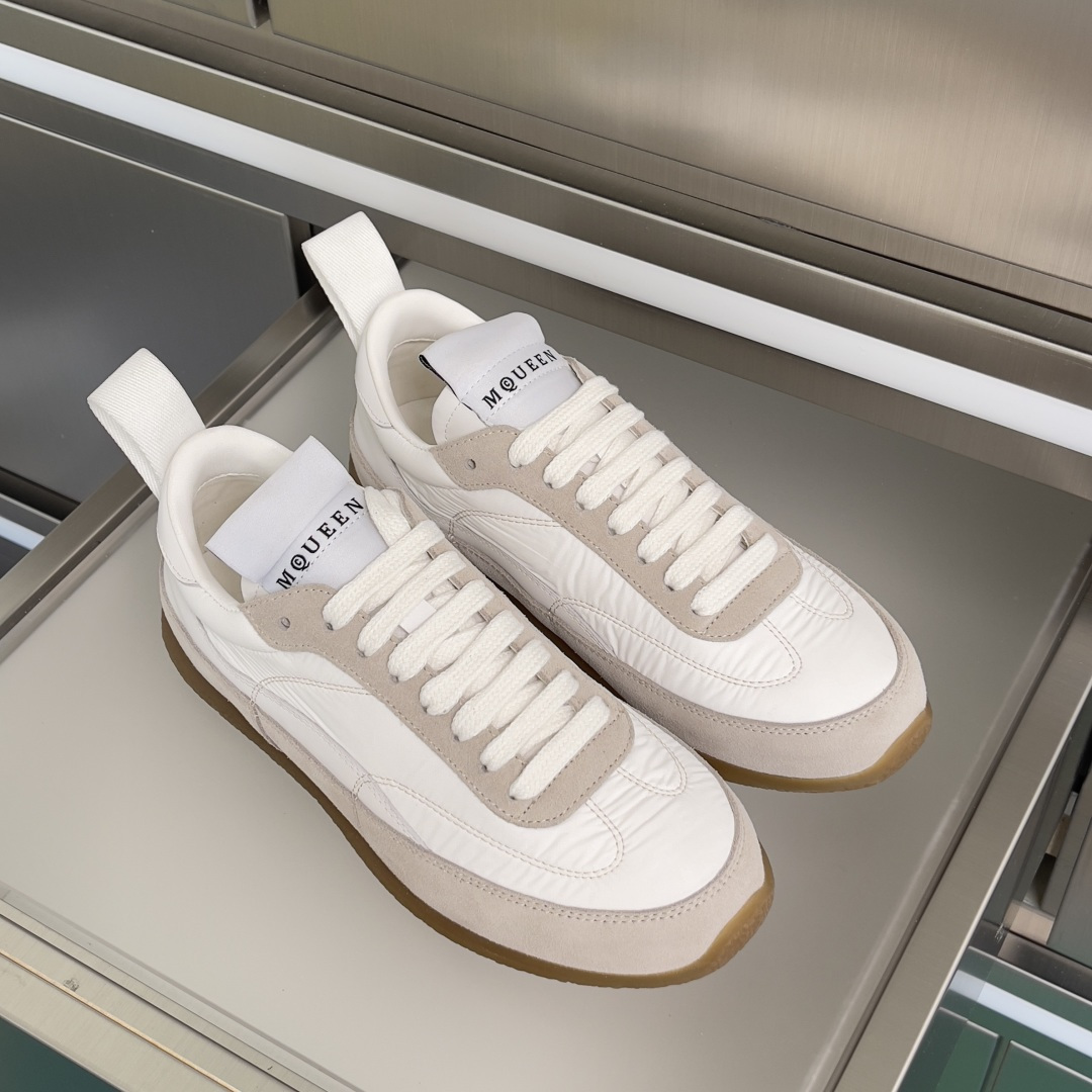 Alexander McQueen ALEXANDER MCQUEEN/亚历山大·麦昆 EC1系列 休闲 运动鞋 德训鞋 小白鞋